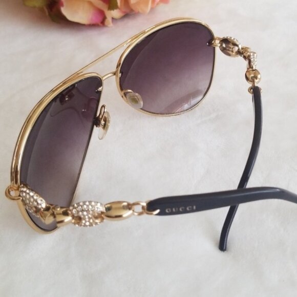 Authentic Gucci aviator sunglasses main image 7